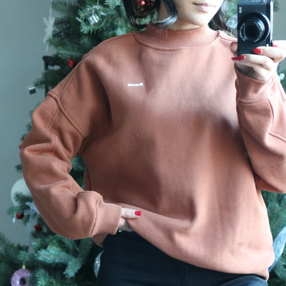 Roots Cloud Mock Neck Sweatshirt